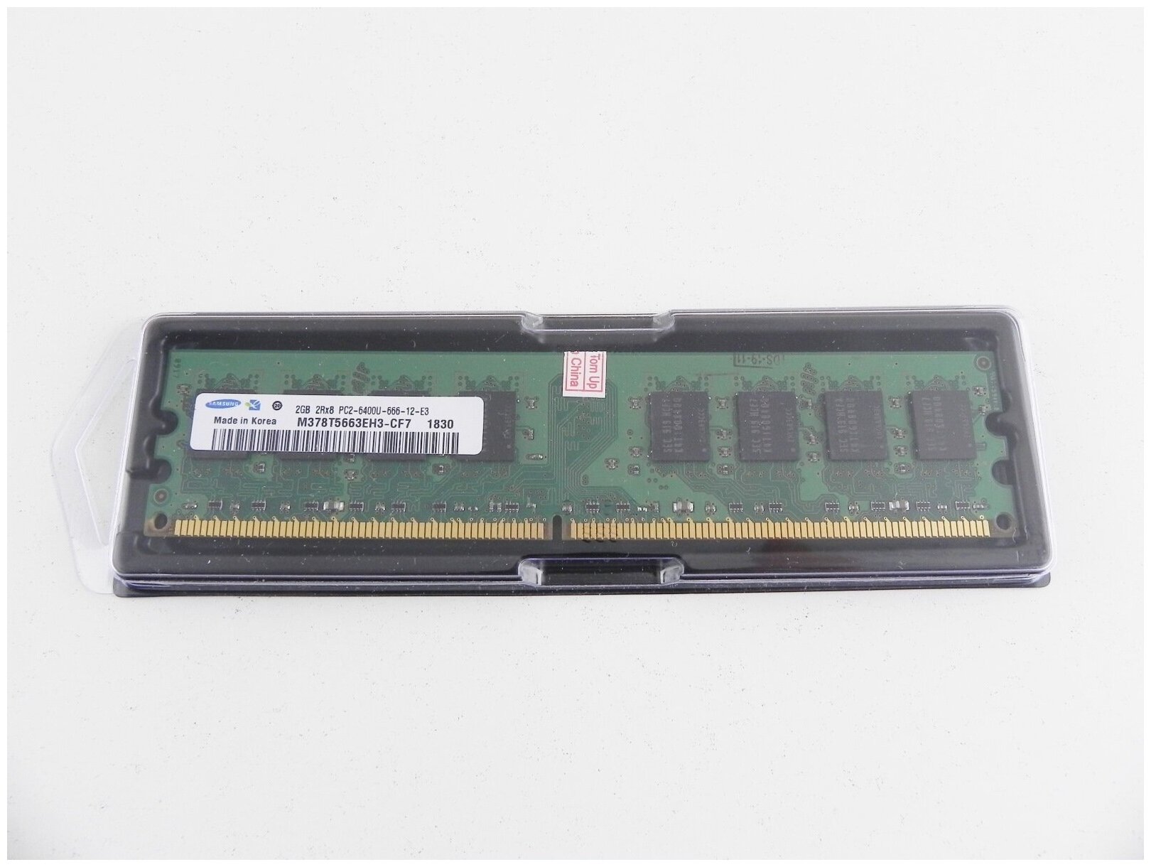 Оперативная память Samsung 2 ГБ DDR2 800 МГц DIMM CL6 M378T5663EH3-CF7