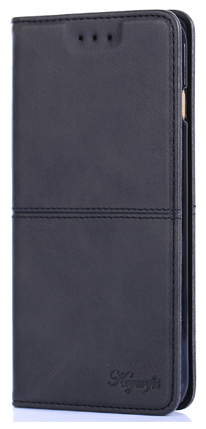 Чехол-книжка MyPads для Sony Xperia 10 III (10-3) из кожи черный