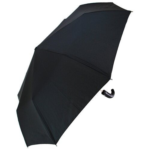 Мужской складной зонт Popular Umbrella автомат 1016HN/черный