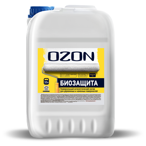 Пропитки-антисептики OZON Пропитка-антисептик Биозащита-концентрат для дерева и минеральных поверхностей БЗК-10 10л морозостойкая концентрат защитного состава ozon биозащита антисептик 5л 5кг бзк 5
