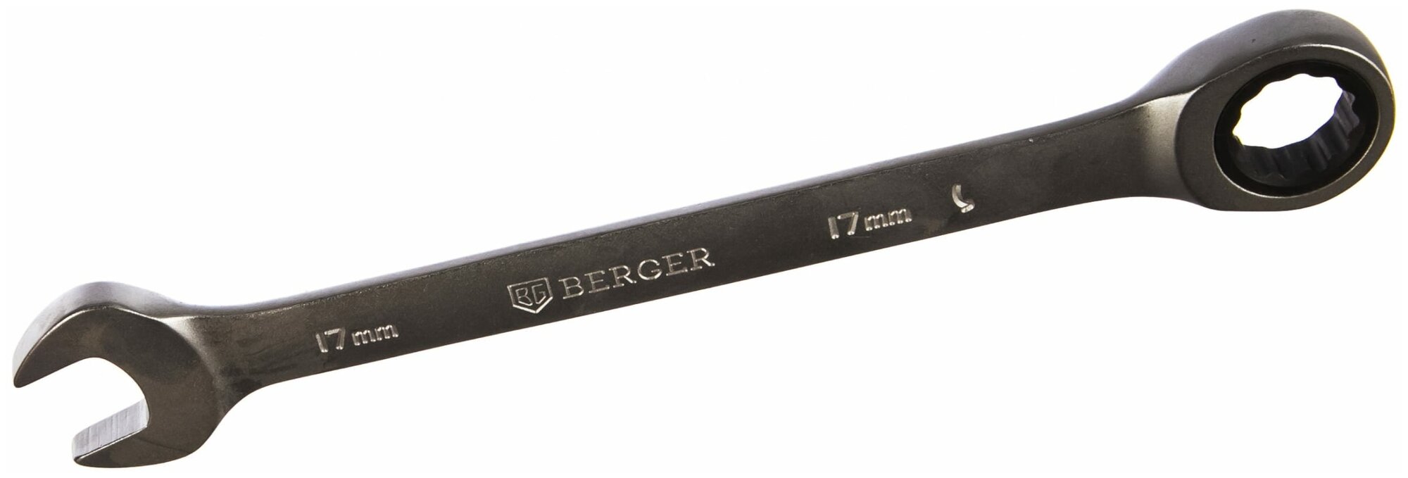 Ключ комбинированный трещоточный 17 мм BERGER BG1104 - фотография № 11
