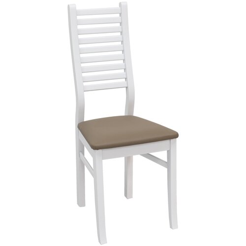 фото Стул leset кентукки белый, обивка экокожа 514