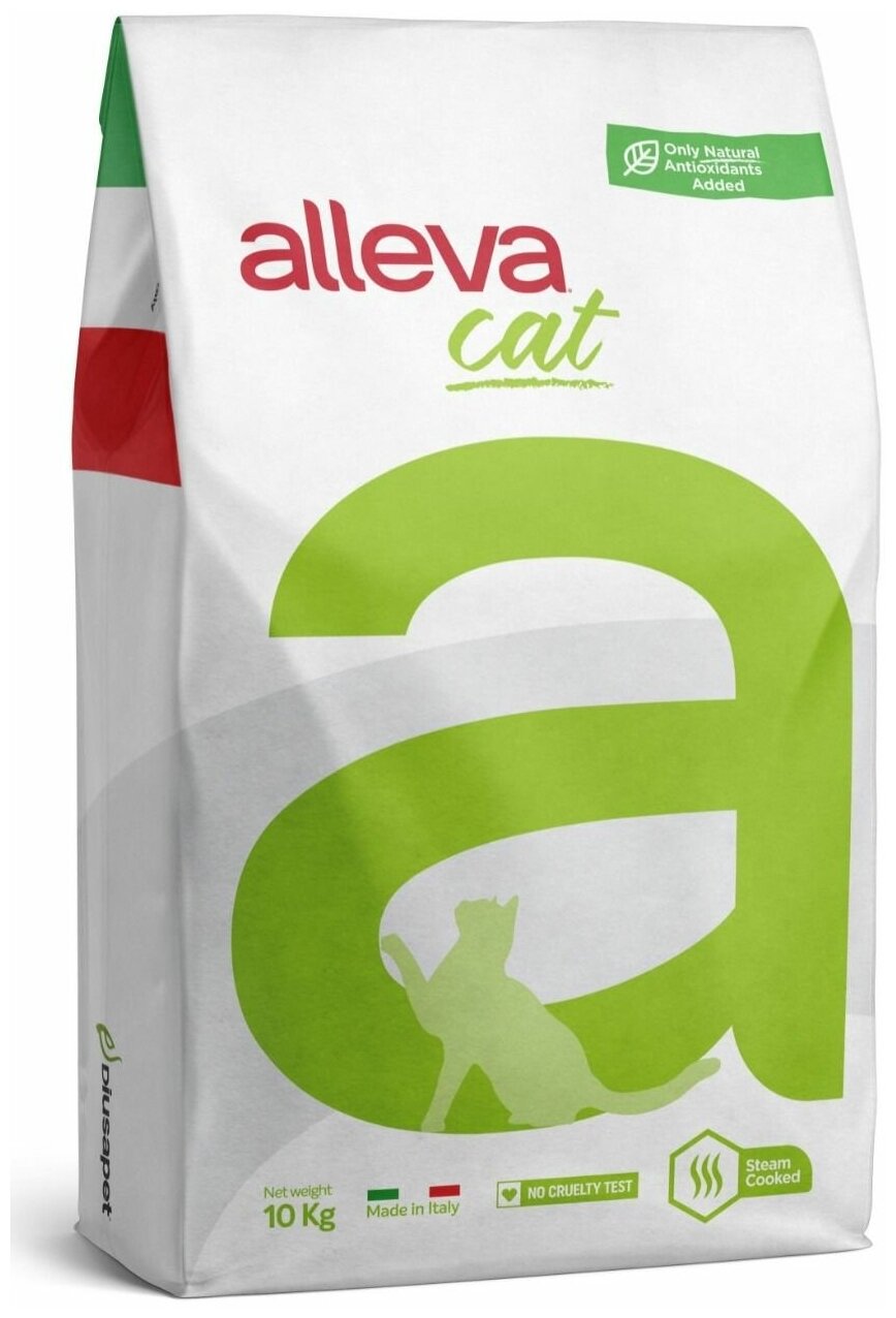 Сухой корм для кошек Alleva Equilibrium при чувствительном пищеварении с олениной