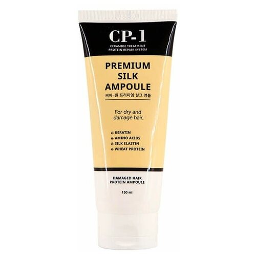 Несмываемая сыворотка с протеинами шелка Esthetic House CP-1 Premium Silk Ampoule, 150 ml