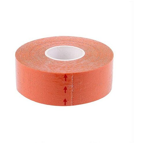 фото Ayoume тейп для лица 1см*5м оранжевый kinesiology tape roll (1 шт)