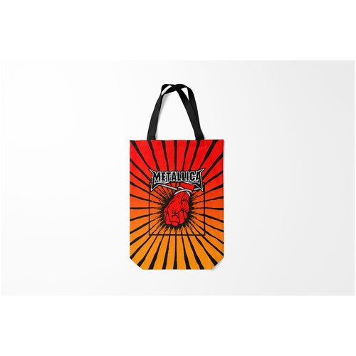 фото Сумка-шоппер / 31х42 см / рок / metallica burnettie