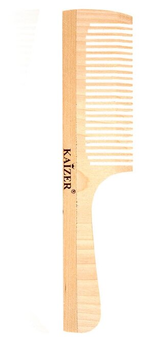 фото Расческа Kaizer Деревянная с Ручкой 1 шт