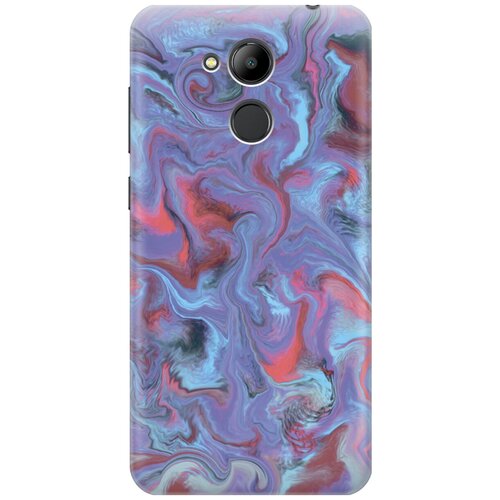 фото Силиконовый чехол синяя абстракция на honor 6c pro / хонор 6с про re:pa