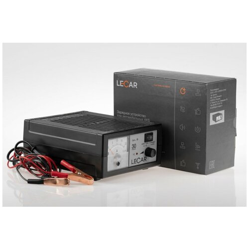 Зарядное устройство АКБ автомтяговых и лодочных типа AGMEFB LECAR автомат 12В08-20А 449900₽