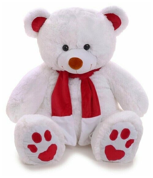 Любимая игрушка Мягкая игрушка «Медведь Кельвин» белый, 90 см