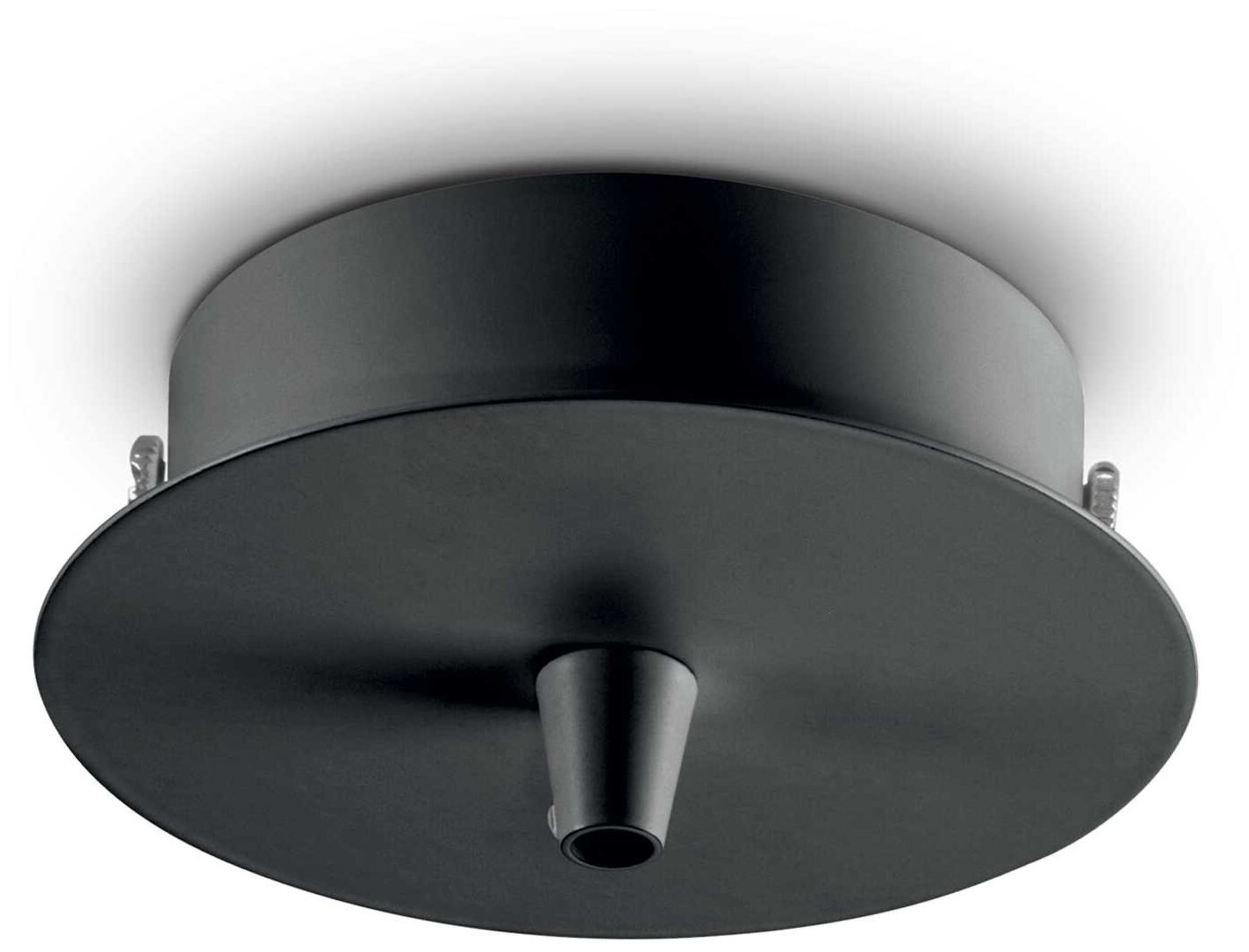 RS ROSONE METALLO 1 LUCE ROUND NERO 123295