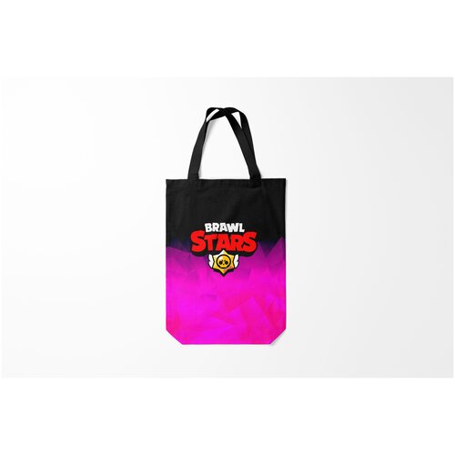 фото Сумка-шоппер / 31х42 см / геймерам / brawl stars crystales burnettie