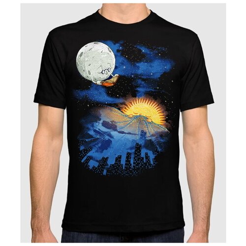 Футболка DS Apparel, размер L, черный