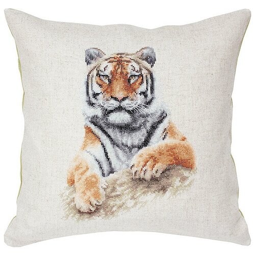 фото Набор для вышивания, подушка тигр, luca-s 40 х 40 см ( pb131 )
