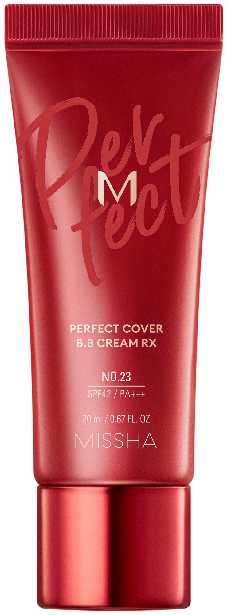 BB крем Missha M Perfect Cover Rx т.23 Natural Beiгe 20 мл