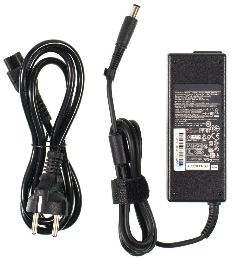Для HP PAVILION dm1-4001er Зарядное устройство блок питания ноутбука (Зарядка адаптер + сетевой кабель/ шнур)