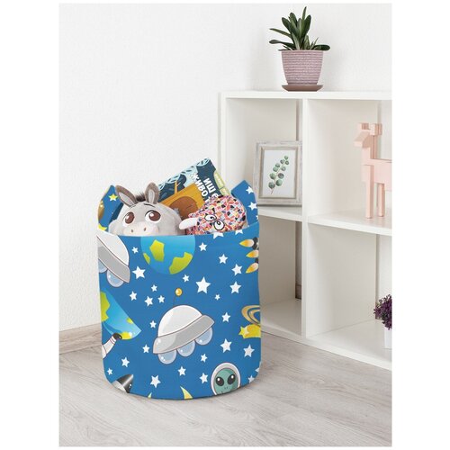 Корзина для игрушек JoyArty В космосе 35x35 см