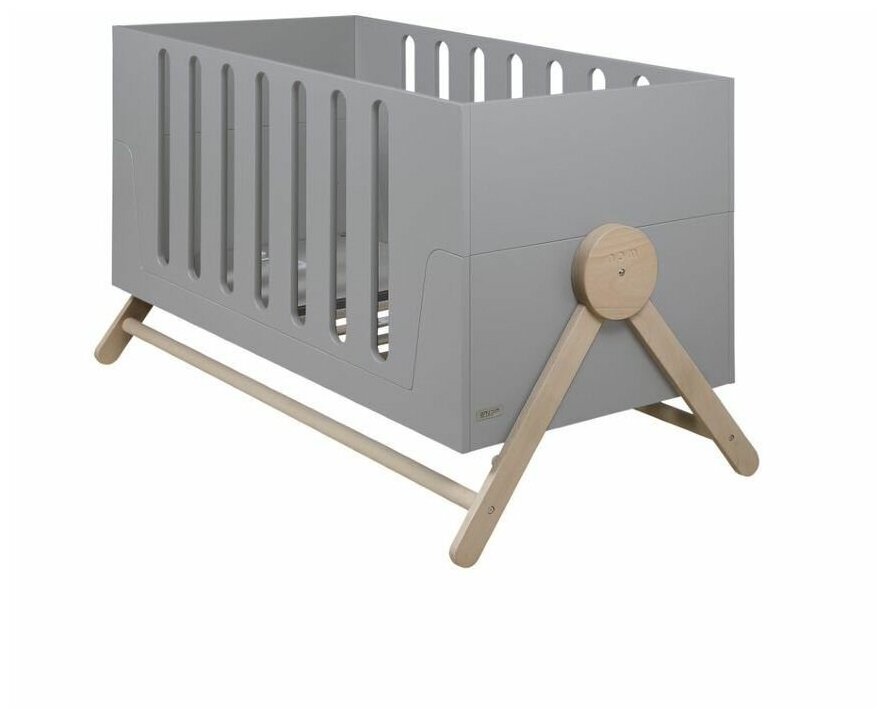 Кровать Micuna Swing Big Relax 140*70 grey/water wood