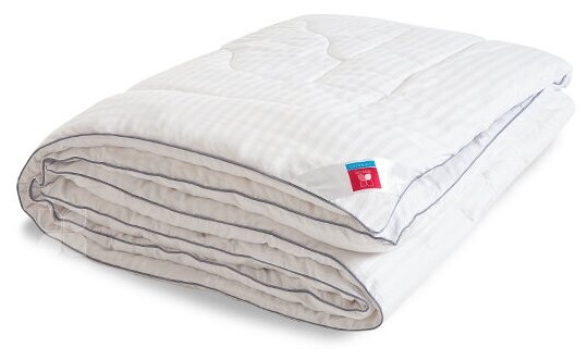 Одеяло Агро-Дон "элисон" микроволокно лебяжий пух/сатин/хлопок тёплое 140X205 см