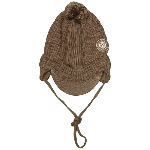 фото Шапка kanz, коричневый, 43