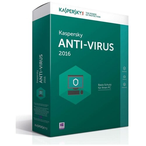 Kaspersky Anti-Virus 2016 Russian Edition. 2-Desktop Base Box