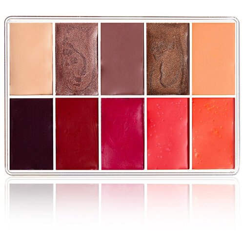 Maq Pro Палетка теней Fard Creme, 15 мл