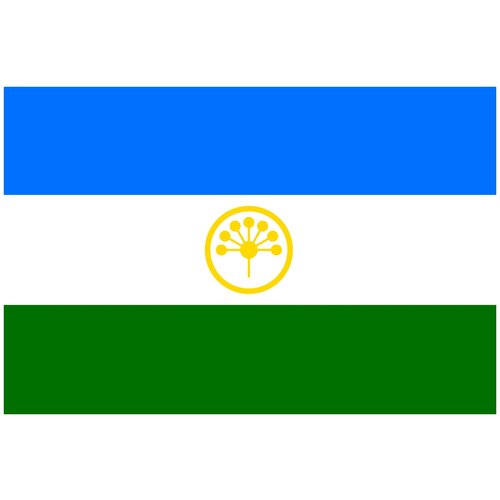 Флаг Башкортостана 90х135 см нашивка флаг башкирии башкортостана с липуном