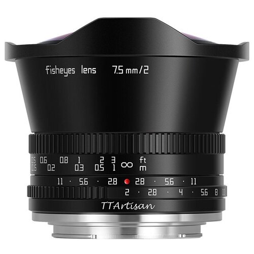 Объектив TTartisan 75 мм F20 APS-C для m43 1228200₽