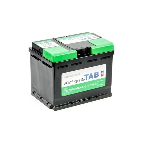 Аккумулятор TAB AGM Start-Stop 60 Ач 680А