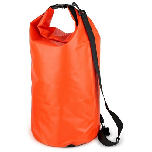 фото Гермомешок (водонепроницаемый мешок) с наплечным ремнем, 30 литров, оранжевый sports-cam