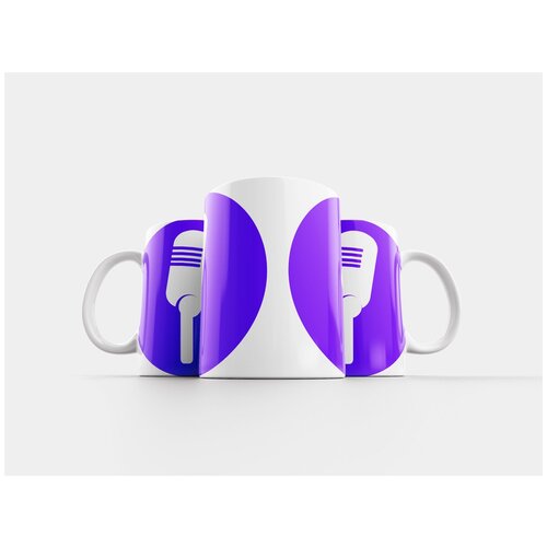 фото Кружка "глаз, ирис, красный" 320 мл lotsprints