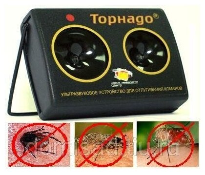 Ультразвуковой электронный отпугиватель Торнадо ОК 01 против комаров - фотография № 1