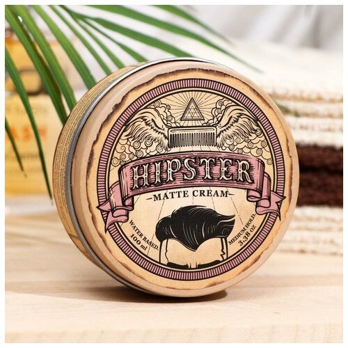 Крем-помада для укладки волос Hipster Matte Cream, матовая, 100 мл
