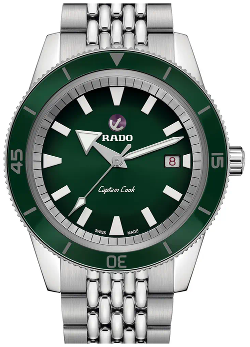 Наручные часы RADO Спорт, мультиколор, зеленый