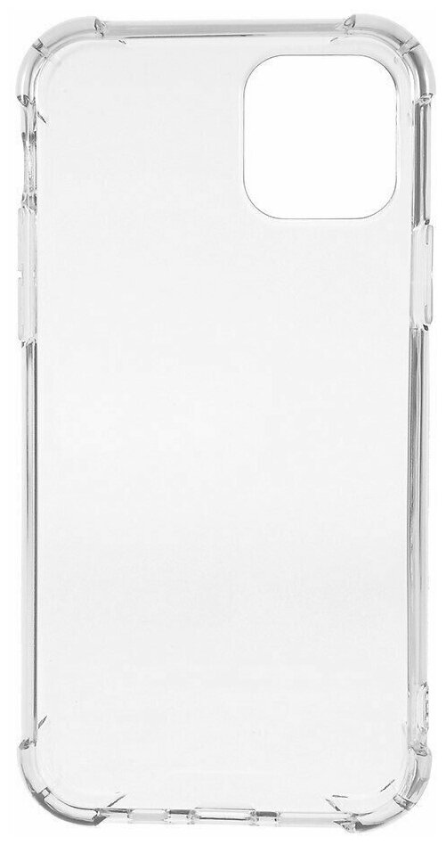 Чехол силиконовый для iPhone 12 Mini (5.4), усиленные края, микс, X-CASE, прозрачный
