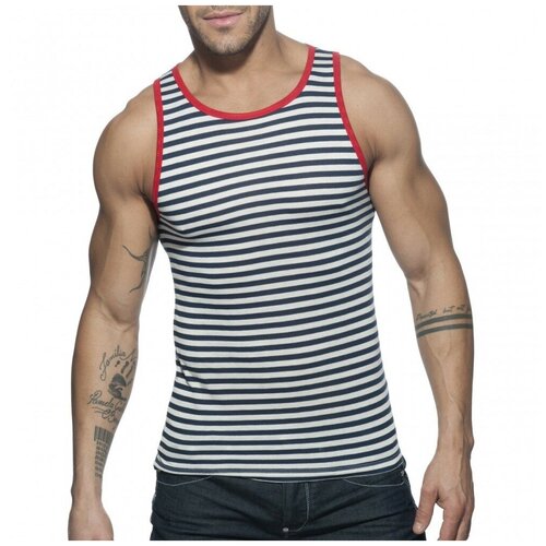 Майка Addicted Sailor Tank Top, размер 2XL, мультиколор, красный майка addicted хлопок размер 2xl красный