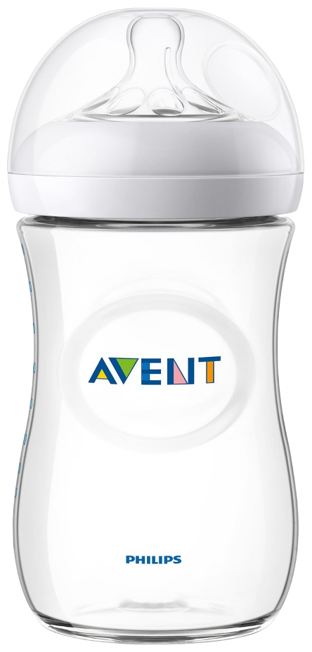 Philips AVENT Бутылочка для кормления Natural SCF036/17, 330 мл, с 6 месяцев