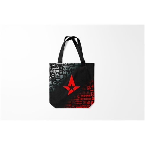 фото Сумка-шоппер / 40х40 см / геймерам / counter strike astralis burnettie