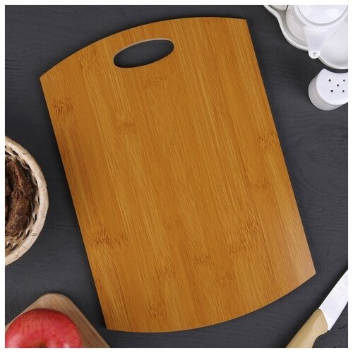 фото Доска разделочная доляна "финарро", 34*22 см, толщина 0,8 см