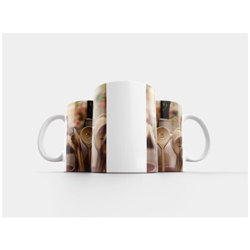 фото Кружка "ложка, смех, лицо" 320 мл lotsprints