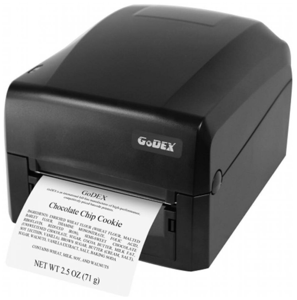 GODEX GE300U, термотрансферный принтер этикеток, 203 dpi, (полдюймовая втулка риббона),USB (011-GE0A22-000)