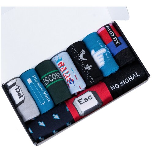 Набор из 10 пар мужских носков MoscowSocksClub №М26 микс 