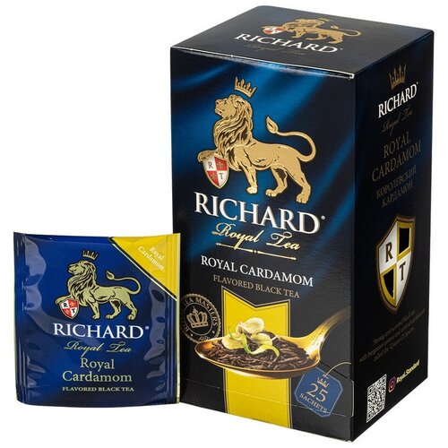 Чай Richard Royal Cardamom черн., 25 пак 12403