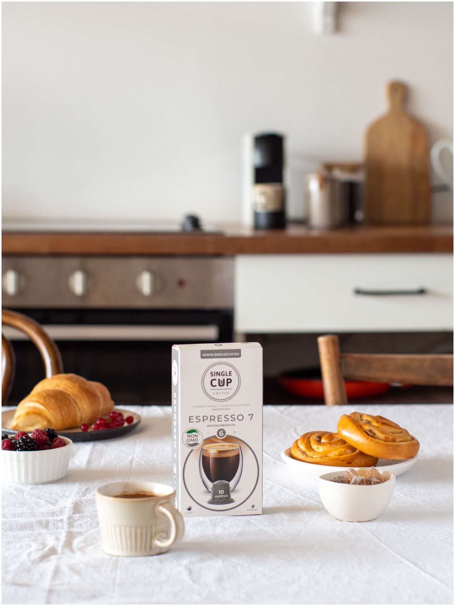 Кофе в капсулах Single Cup Coffee "Espresso №7" формата Nespresso (Неспрессо), 10 шт. - фотография № 4