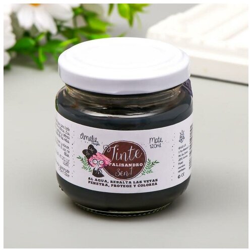 Краска-лак для дерева 3 в 1 палисандр, 120 мл