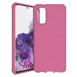 Чехол- накладка ITSKINS FERONIA BIO TERRA для Samsung Galaxy S20, розовый - изображение