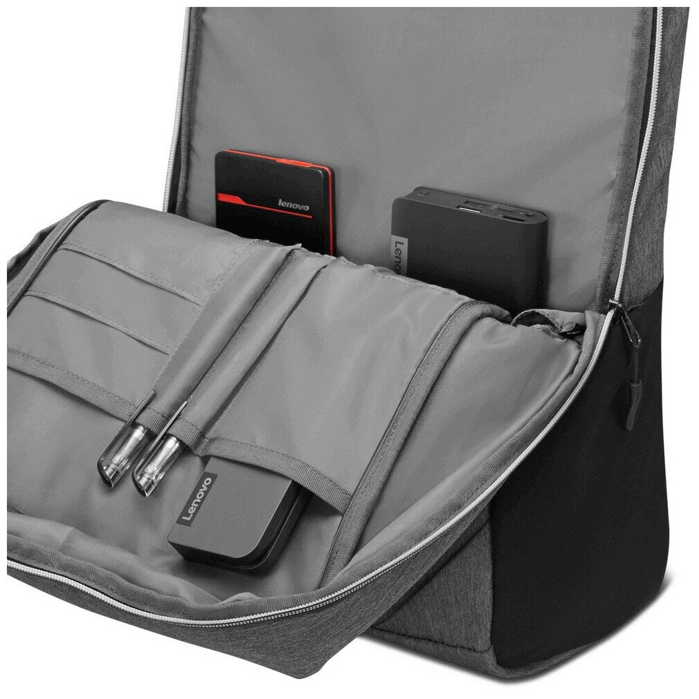 Рюкзак для ноутбука 15,6" Lenovo Business Casual Backpack серый (4X40X54258)