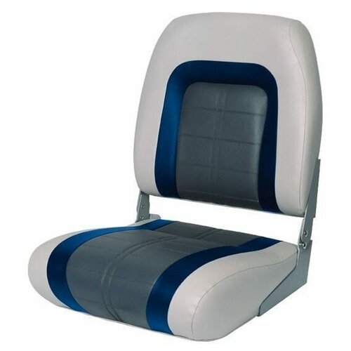 фото Сиденье мягкое special high back seat, серо-синее newstarmarine