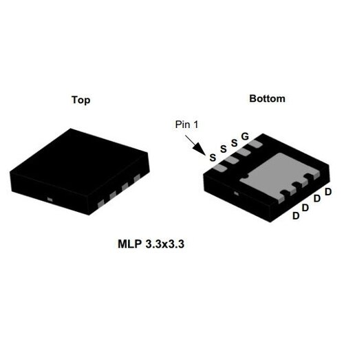 Микросхема FDMC7692 N-Channel MOSFET 30V 16A POWER33