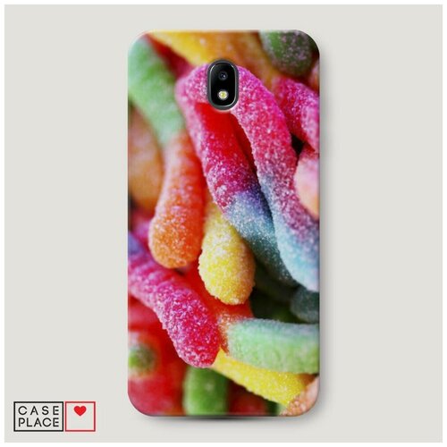 фото Чехол пластиковый samsung galaxy j5 2017 мармеладки-червячки case place